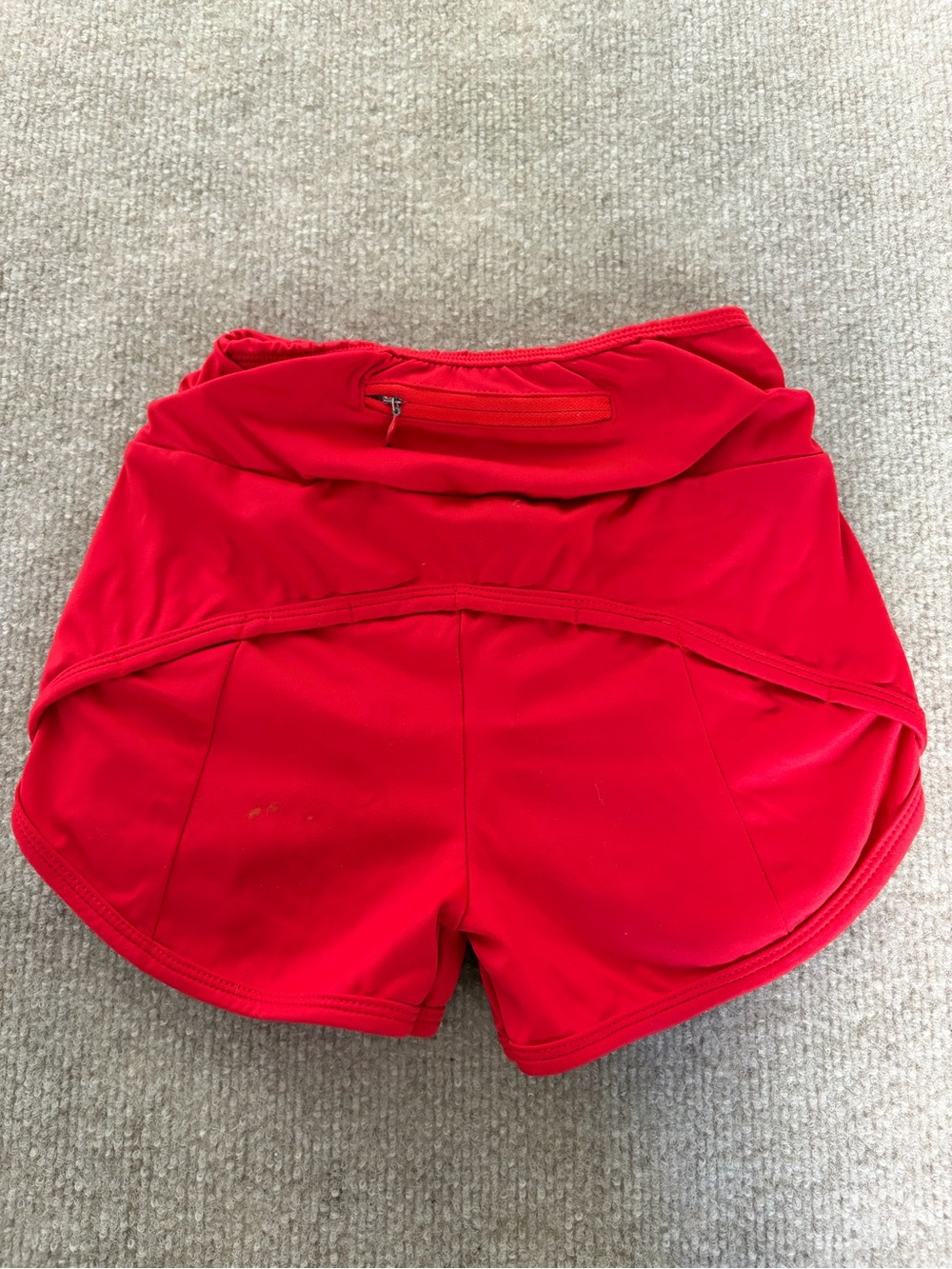 lululemon athletica Red Girls' & Green Athletic Shorts 2 pair - Picture 2 of 6